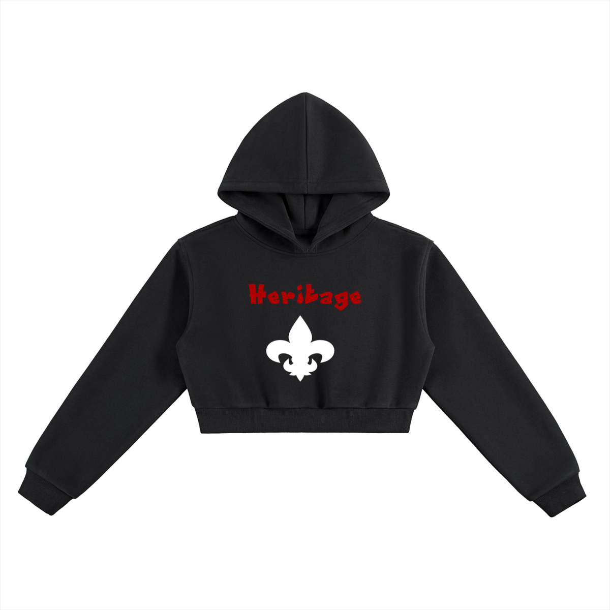 Essential Cropped Hoodie