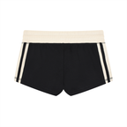 Women's Contrast Stripe Track Shorts