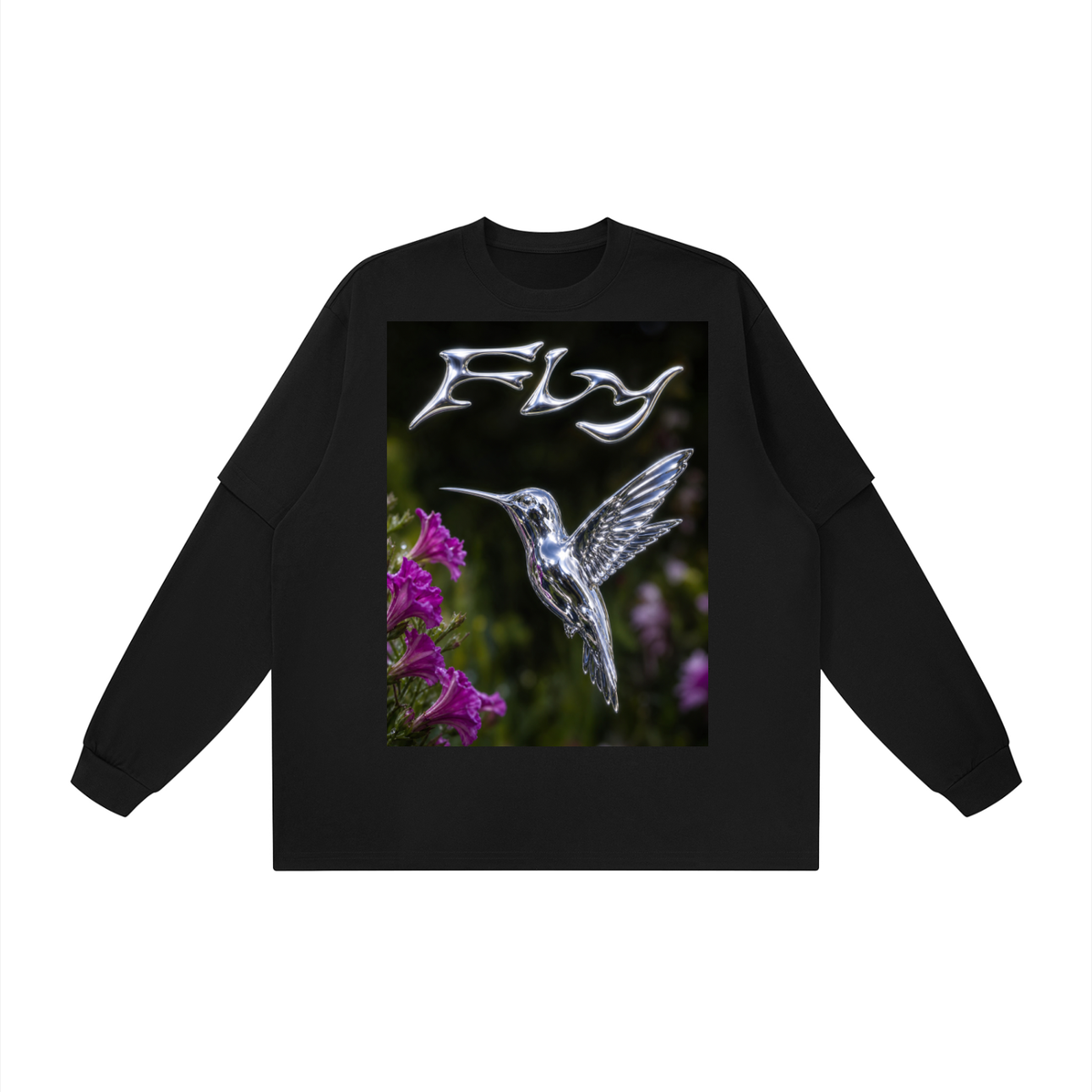 Unisex Layered Oversized T-Shirt