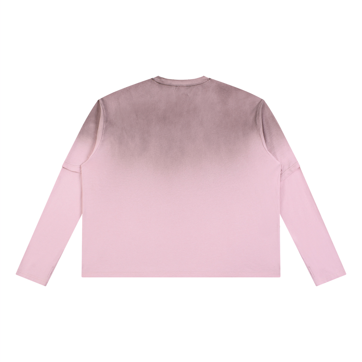 Unisex Vintage Wash Layered Paid T-Shirt