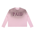 Unisex Vintage Wash Layered Paid T-Shirt