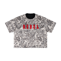 Unisex Leopard Print Boxy T-Shirt