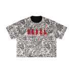 Unisex Leopard Print Boxy T-Shirt