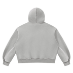 Unisex Vintage Wash Boxy Fleece Hoodie