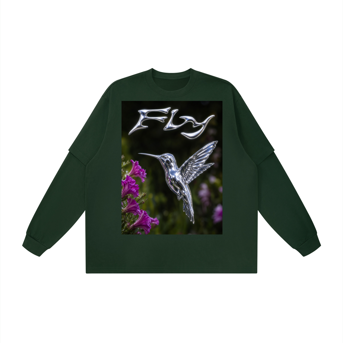 Unisex Layered Oversized T-Shirt