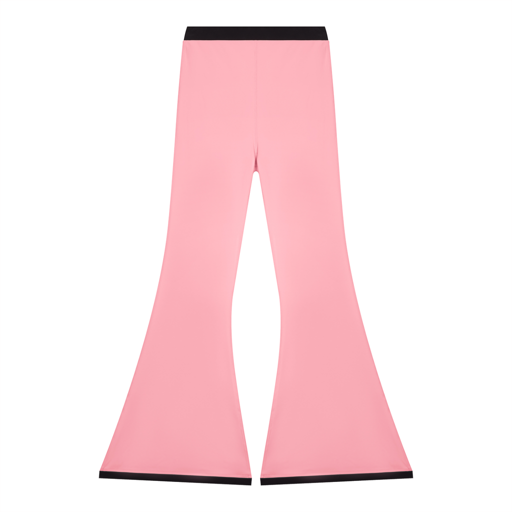 Women's Color Block Flared Yoga Leggings