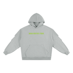 Unisex Heavyweight Ruched Sleeves Hoodie