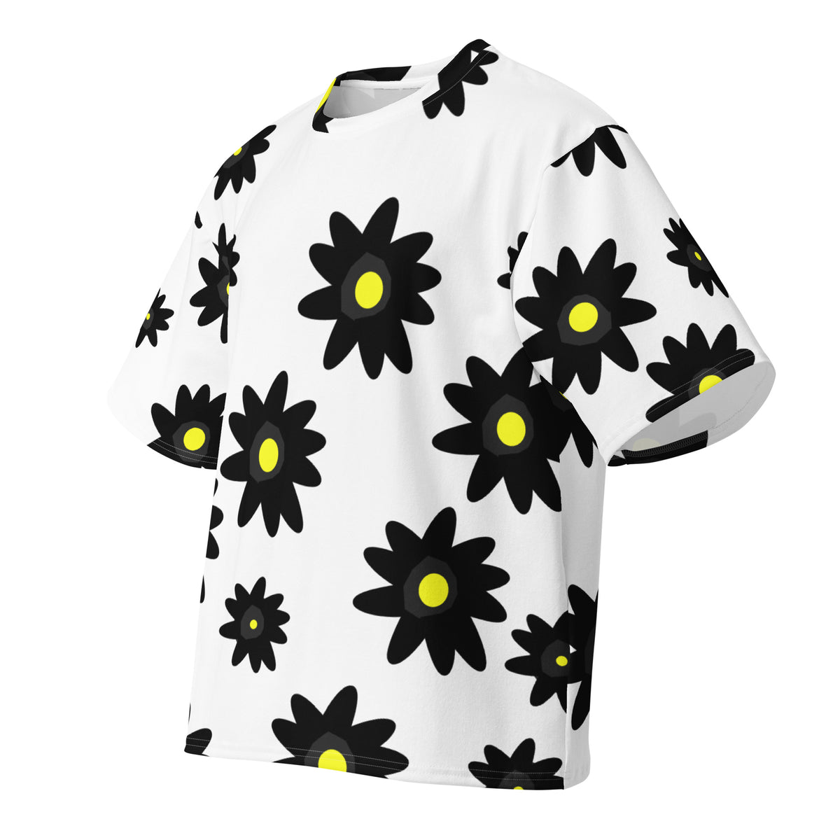 Oversized flowers t-shirt