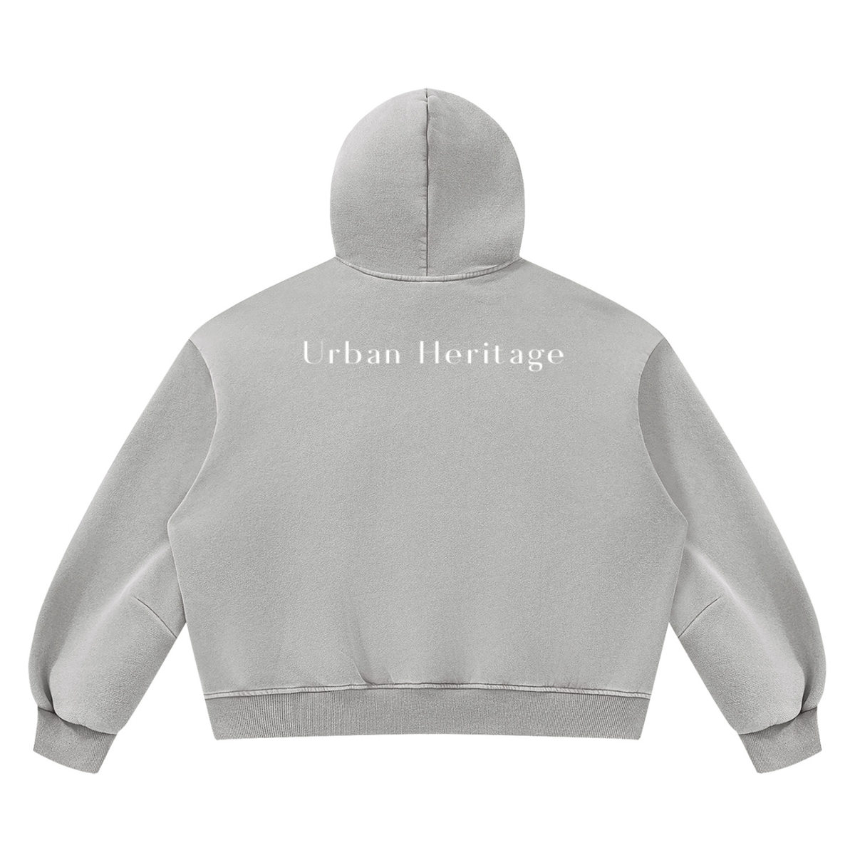 Vintage Wash Boxy Urban Heritage Fleece Hoodie