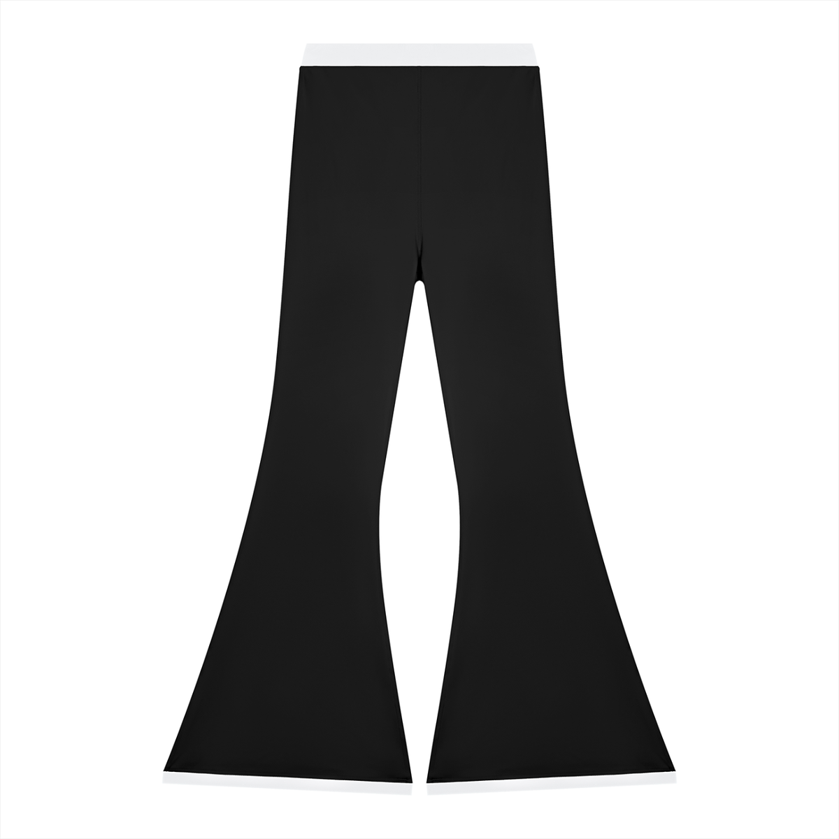 Women's Color Block Flared Yoga Leggings