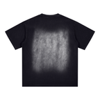 Square Patch Monkey Washed T-Shirt