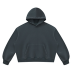 Unisex Vintage Wash Boxy Fleece Hoodie