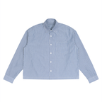 Unisex Boxy Striped Shirt
