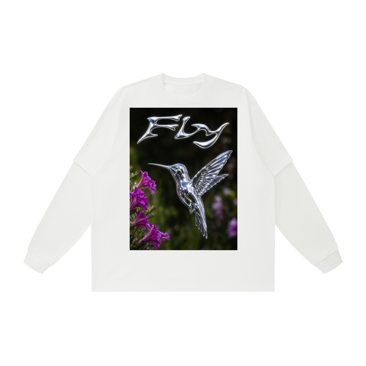 Unisex Layered Oversized T-Shirt
