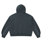 Unisex Vintage Wash Boxy Fleece Hoodie