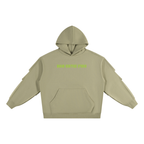 Unisex Heavyweight Ruched Sleeves Hoodie