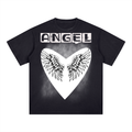 Square Patch Monkey Washed T-Shirt