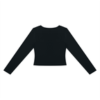 Women's Cutout Long Sleeve T-Shirt