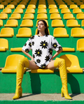 Oversized flowers t-shirt